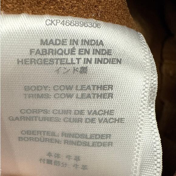 Madewell Piazza Crossbody Bag Purse Top Handles Leather Timber Beam NH025 - Picture 7 of 10